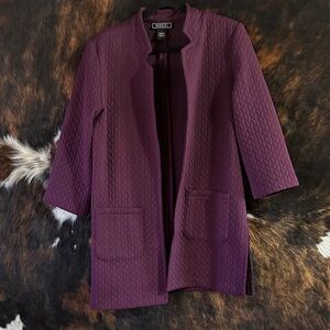 Elegant Purple Women's Blazer